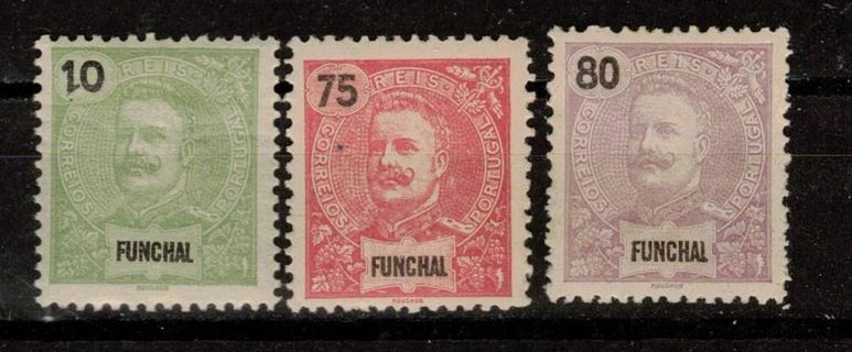 Funchal Stamps 1800s