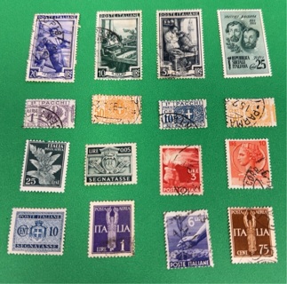 Italy stamp lot