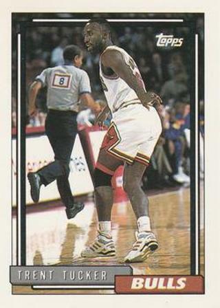 Tradingcard - 1992-93 Topps #232 - Trent Tucker - Chicago Bulls