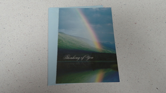 "Thinking of You" Sympathy Card with Envelope