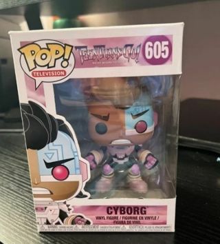 NEW Funko Pop Cyborg (The Night Begin to Shine) #605 Teen Titans Go DC Comics