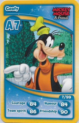 2012 Disneyland Paris Morrisons 20th Anniversary Collection #A7 Goofy