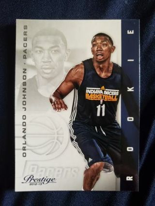 2012-13 Panini Prestige Rookie Orlando Johnson