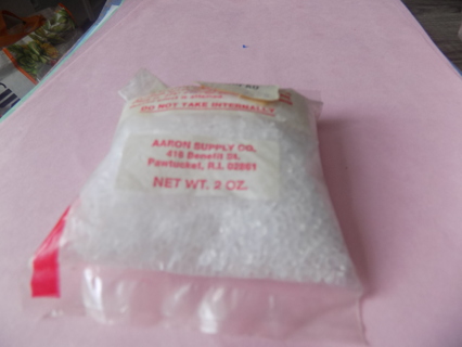 Large baggie white cooking crystals for crafts/suncatchers