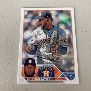 2023 Topps Series 1 - [Base] #55 Cristian Javier