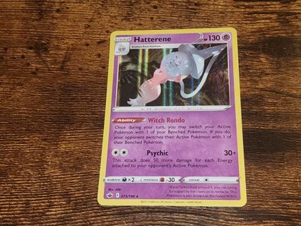 Pokemon Hatterene 073/198 holo rare