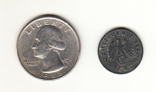 Germany 1 Reichspfennig 1941 A Coin