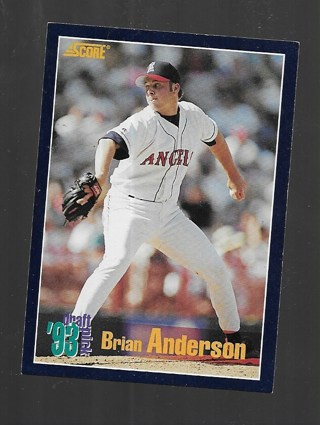 1994 SCORE BRIAN ANDERSON ROOKIE #468