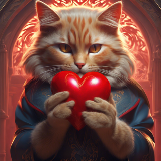 Listia Digital Collectible: Love Cat