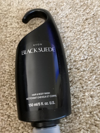 Avon Black Suede Hair and Body Wash (new)