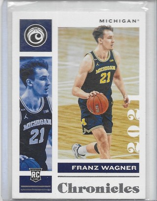 Franz Wagner 2021-22 Chronicles Draft #9 Rookie Card