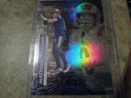 2022 PANINI ILLUSIONS MATTHEW STAFFORD LOS ANGELES RAMS FOOTBALL CARD# 52