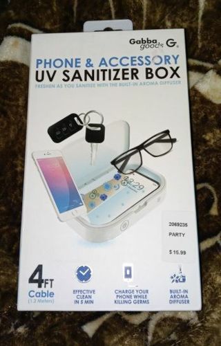 UV phone sanitizer box