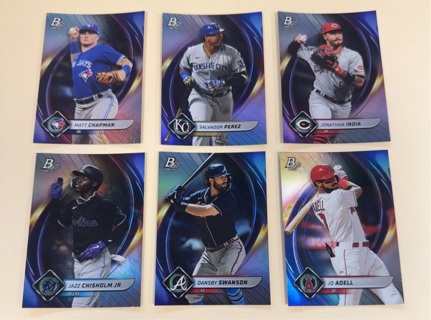 2022 Bowman Platinum baseball lot