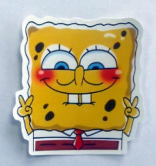 Sponge Bob Vinyl Sticker