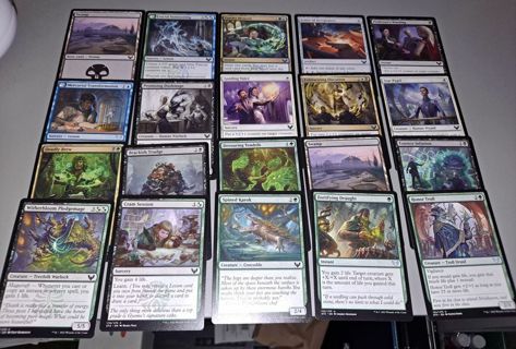 Lot of 20 mtg magic the gathering cards