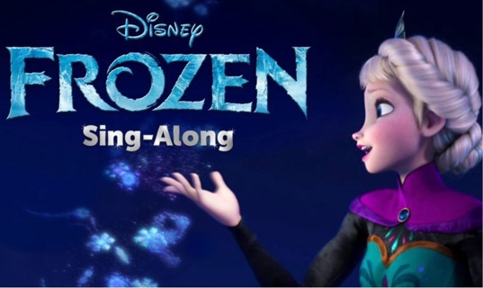 FROZEN (SING-ALONG) HD GOOGLE PLAY CODE ONLY 