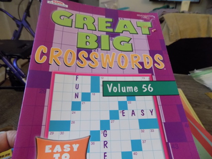 Great big Crossword Puzzle book vol. 56