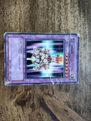 Yu-Gi-Oh Fusion Card St Joan - unlimited - damaged