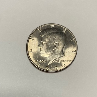 1990 Half Dollar 50c Coin!