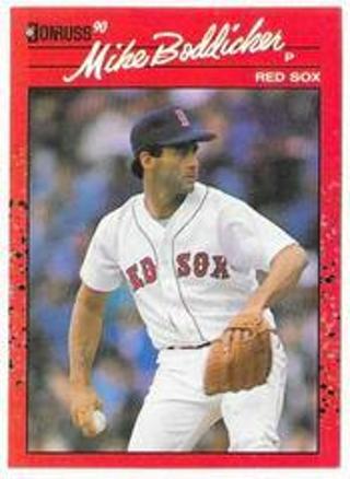 Mike Boddicker 1990 Donruss Boston red Sox