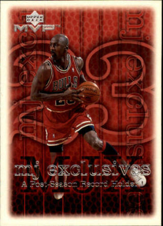 1999-00 Upper Deck MVP Chicago Bulls Basketball Card #196 Michael Jordan