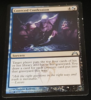 MTG ✨ Coerced Confession - (U) 217/249 Gatecrash (GTC) ✨ Magic the Gathering (2013)