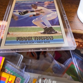 1992 donruss Frank Thomas baseball card 