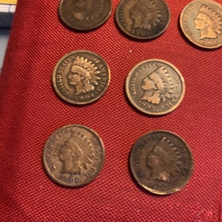 Choose 2 Indian Pennies 1800’S – 125+ Years Old