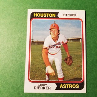 1974 - TOPPS BASEBALL CARD NO. 660 - LARRY DIERKER - ASTROS