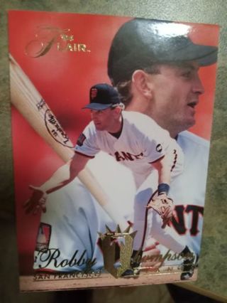 1994 FLAIR ROBBY THOMPSON SAN FRANCISCO GIANTS BASEBALL CARD# 446