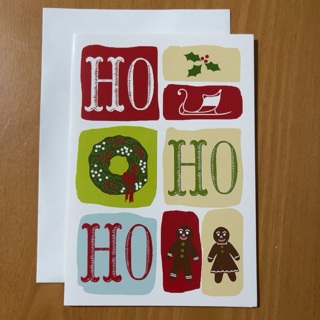 Ho Ho Ho Christmas Card ~ Last One!