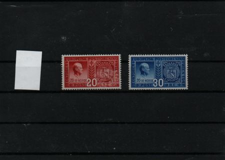 complete set of 2 Norway mint issued 1942