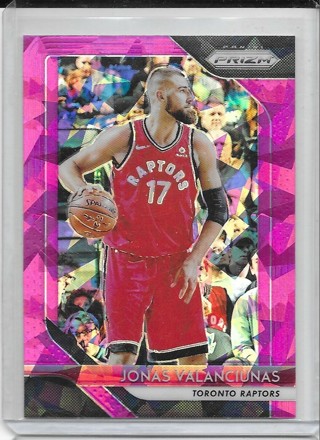 Jonas Valanciunas 2018-19 Prizm Prizms Pink Ice #93