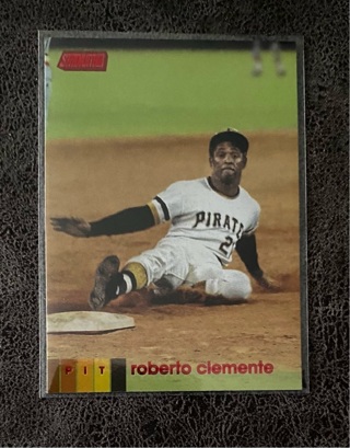 Roberto Clemente Stadium Club RED FOIL