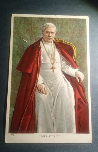 1949 Postcard of Pope Pius X