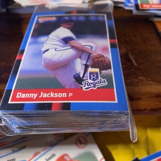 (50) 1988 donruss random baseball cards 