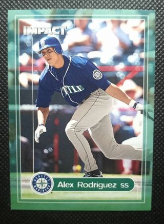 2000 Fleer Impact Alex Rodriguez #62 Seattle