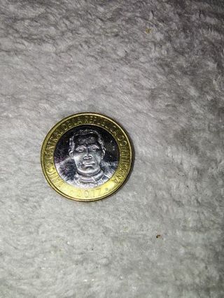 Rep.Dominican 5 Pesos Coin