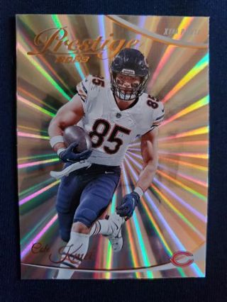 2023 Panini Prestige Xtra Points Sunburst Cole Kmet