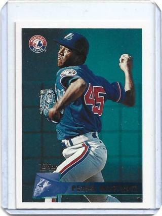 1996 TOPPS PEDRO MARTINEZ CARD