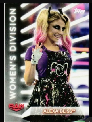 2021 Topps WWE Women's Division - Alexa Bliss Roster Insert #R-1