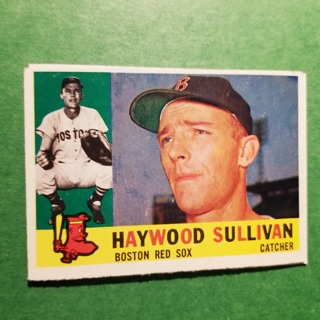 1960 - TOPPS EXNT - NRMT BASEBALL - CARD NO - 474 - HAYWOOD SULLIVAN - RED SOX