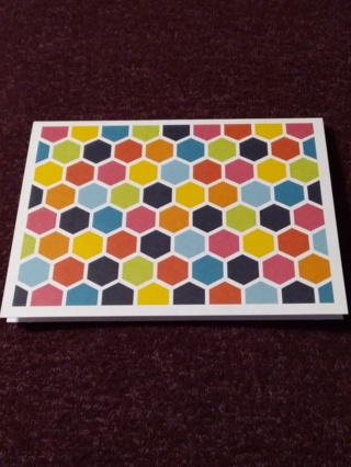 Notecard - Hexagons