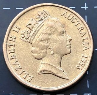1988 Australian $2 Two Dollar Coin Horst Hahne HH Good Circulated Condition