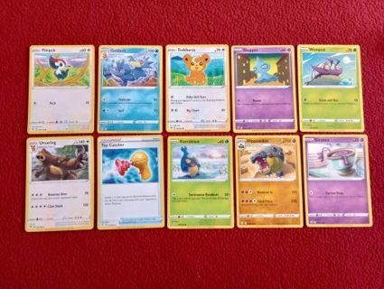 10 RANDOM POKEMON CARDS #346