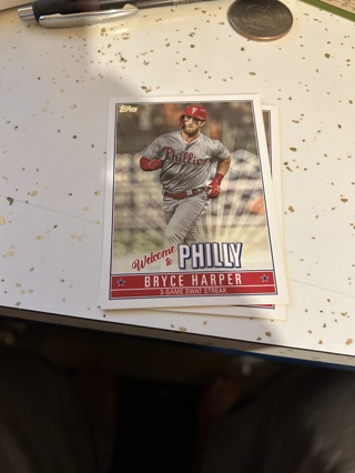 2019 topps welcome to philly bryce harper