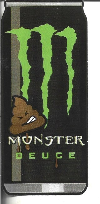 Brand New Never Been Used Monster Deuce Sticker 