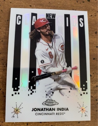 Jonathan India 2022 Topps Chrome New Classics Card #NC-13 Cincinnati Reds