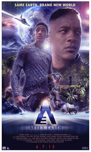 "After Earth" SD "Vudu or Movies Anywhere" Digital Code